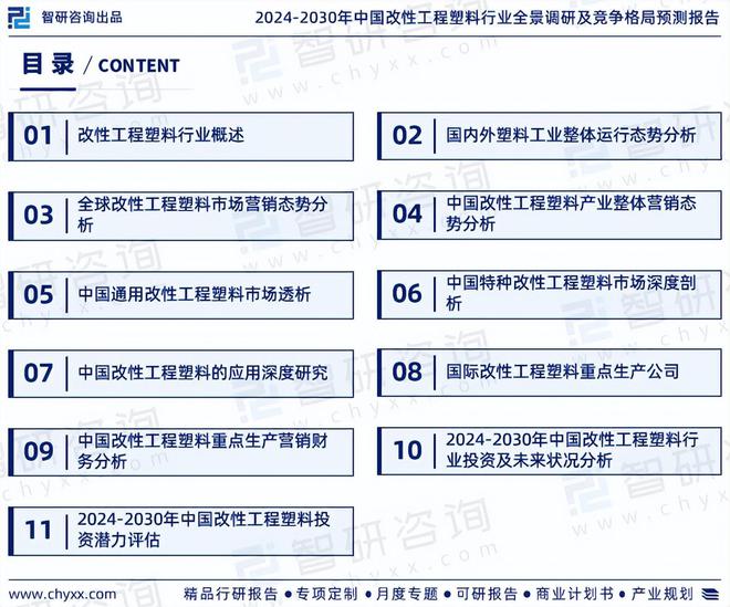 2024版中国改性工程塑料行业市场概况分析及投资前景分析报告(图2)